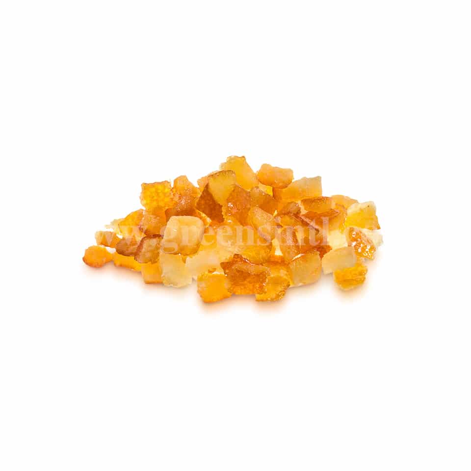 GREENS CHOICE Candied Orange Peel Cubes 10 Kg