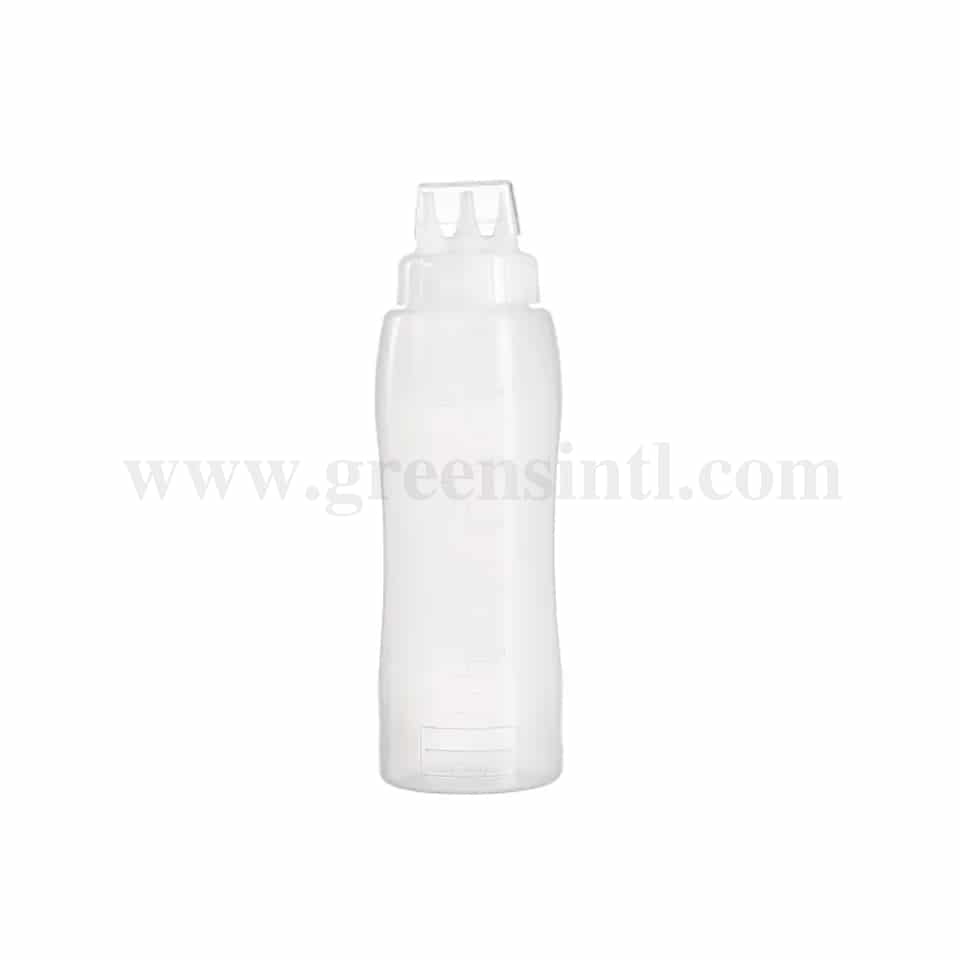 ARAVEN Squeeze Sauce Bottle 3 Nozzle D80x253-75cl