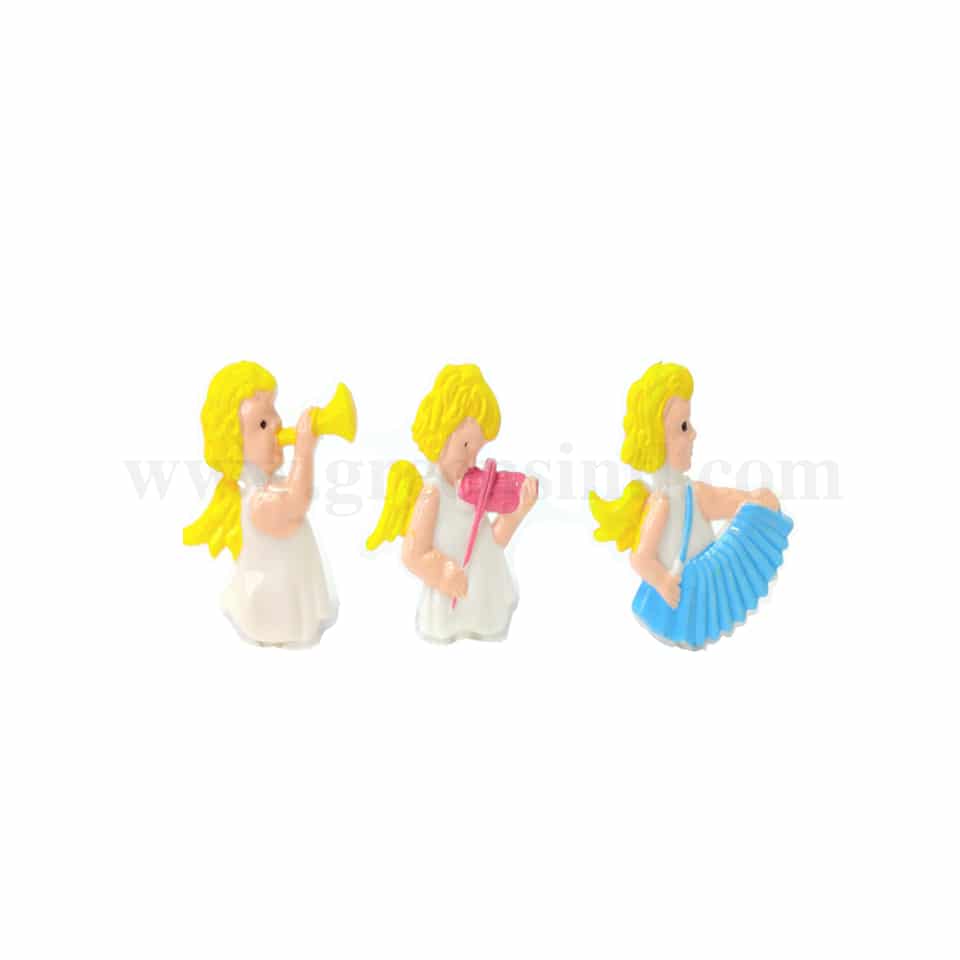 GREENS CHOICE Christmas Cake Topper-Angels 28 mm-50 Pcs