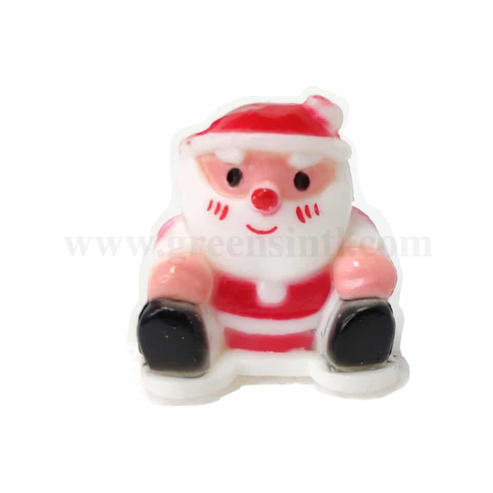 GREENS CHOICE Christmas Cake Topper- Santa Claus L 50 mm-50 pcs