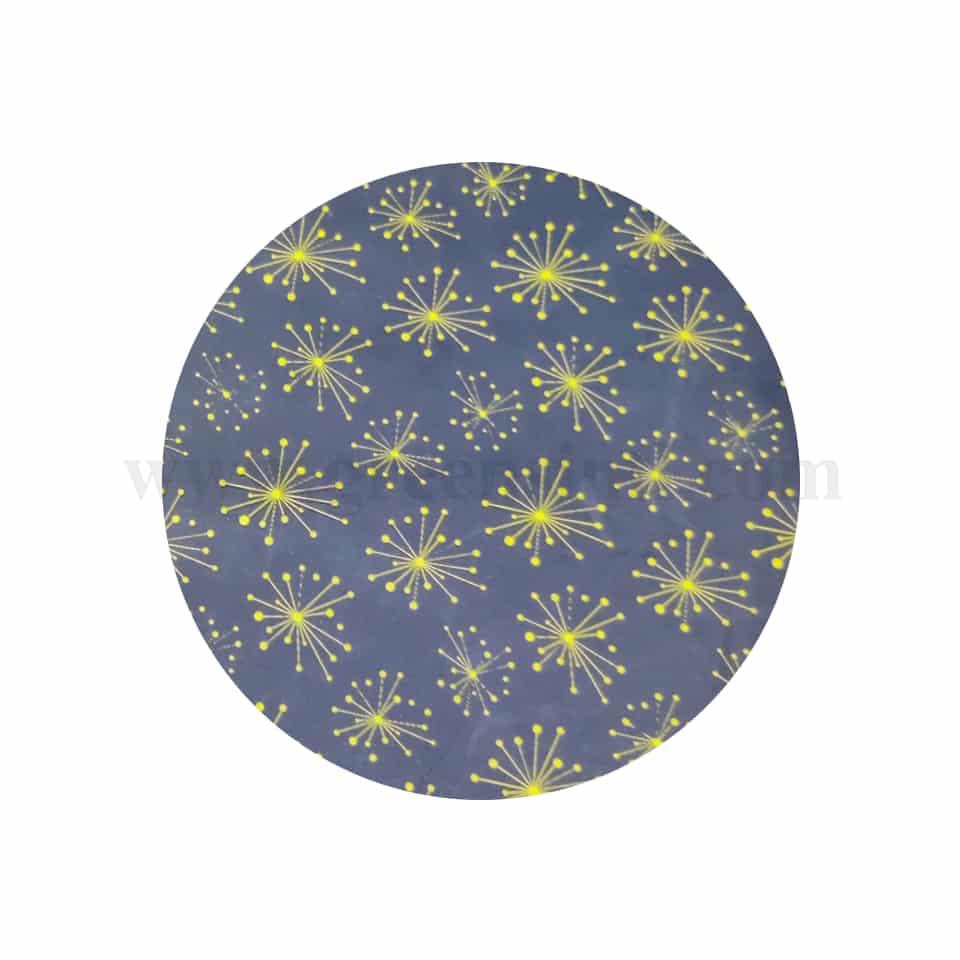 GREENS CHOICE Chocolate Transfer Sheet Modern Gold 250 x 350 mm-50 Sheets