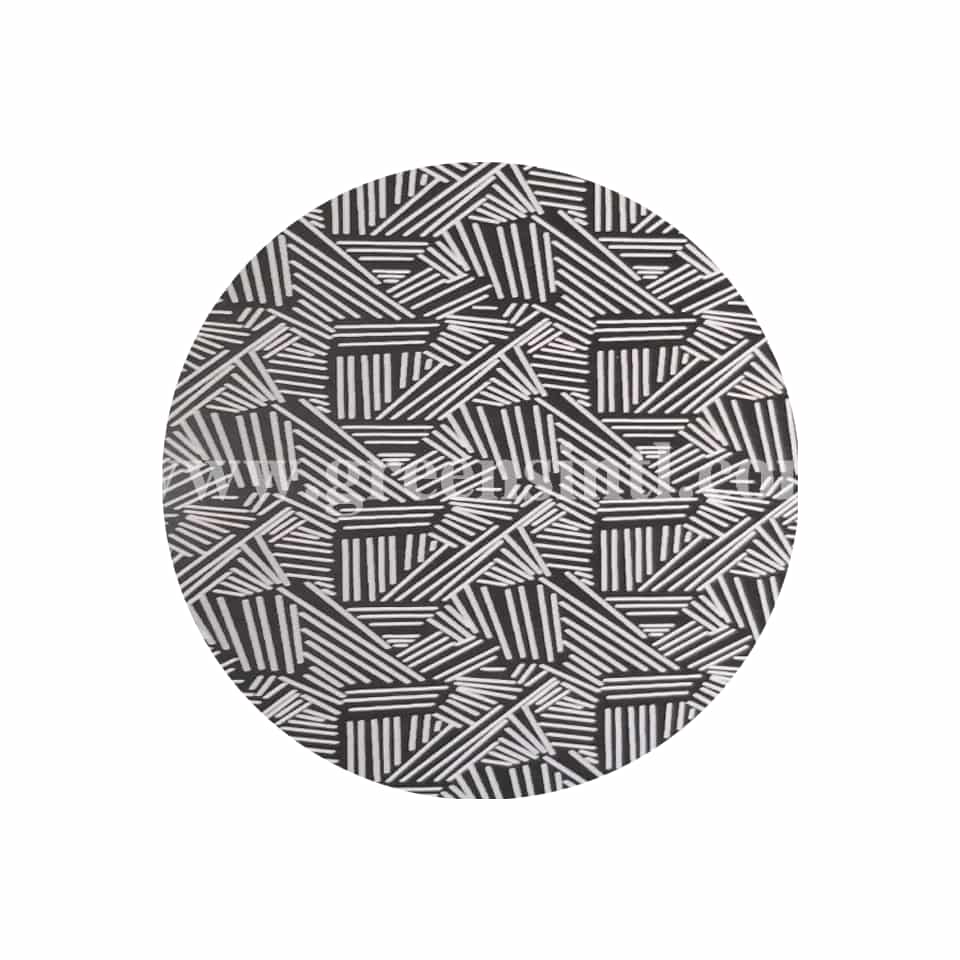 GREENS CHOICE Chocolate Transfer Sheet Dense Hatching White 250 x 350 mm-5 Pcs