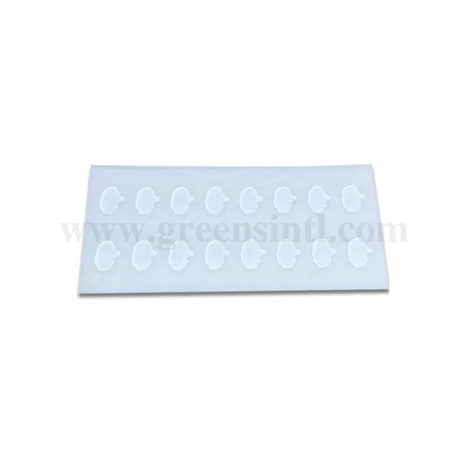 GREENS CHOICE Chocolate Decorations Stencil-Santa Face 30 x 35 mm-16 Indents