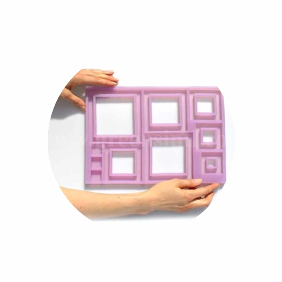 CHICAGO SCHOOL OF MOLD MAKING Square Geomat