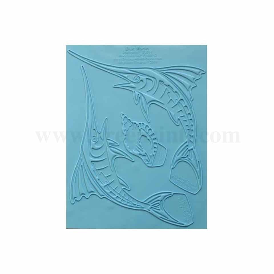 CHICAGO SCHOOL OF MOLD MAKING Blue Marlin Showpeels 210 x 280 mm