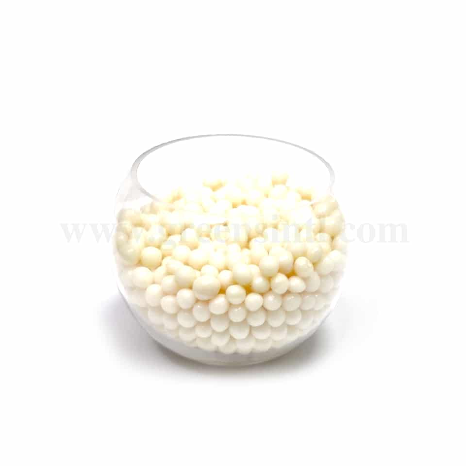 CHOCOLAKE Décor Rizo Pearl White Small 1 Kg