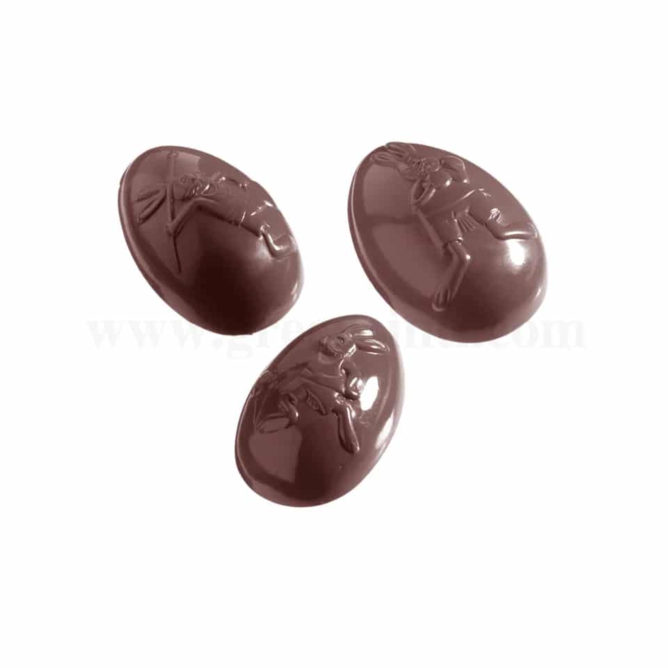 CHOCOLATE WORLD Chocolate Mould Egg Olympia 62X41X H21 mm