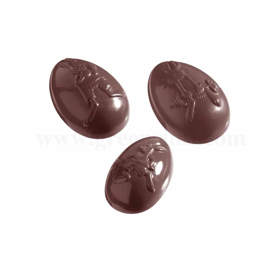 CHOCOLATE WORLD Chocolate Mould Egg Olympia 82x56x H28 mm