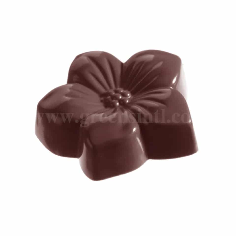 CHOCOLATE WORLD Chocolate Mould Violet 40x38xh12mm
