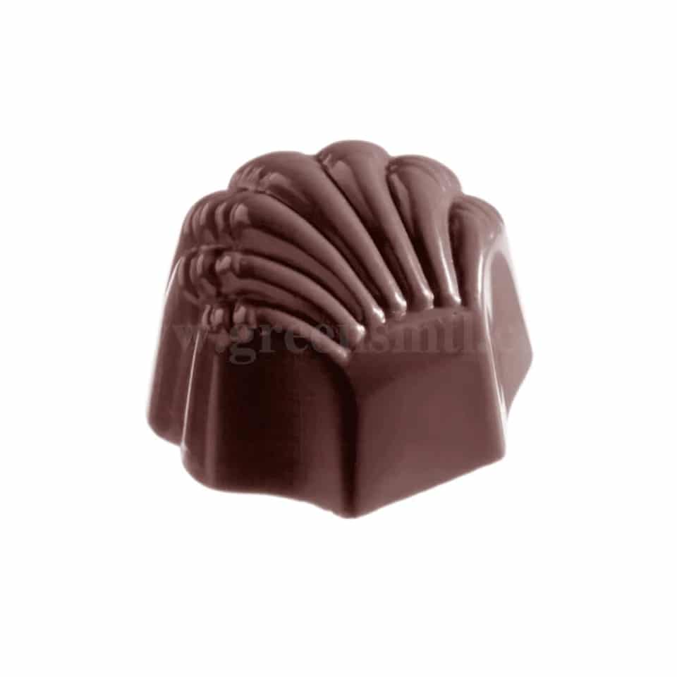 CHOCOLATE WORLD Chocolate Mould Shell High 32x29xh21mm