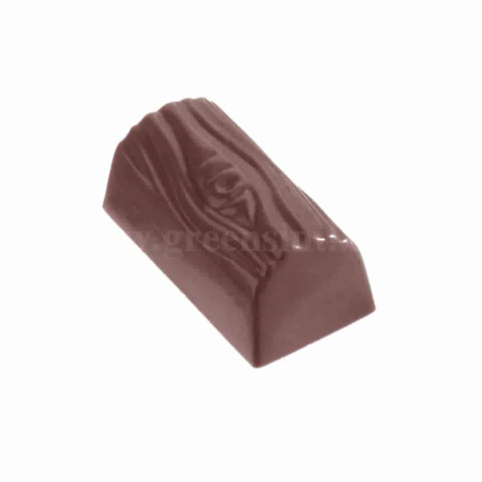 CHOCOLATE WORLD Chocolate Mould Buche Long 35x18xh15mm