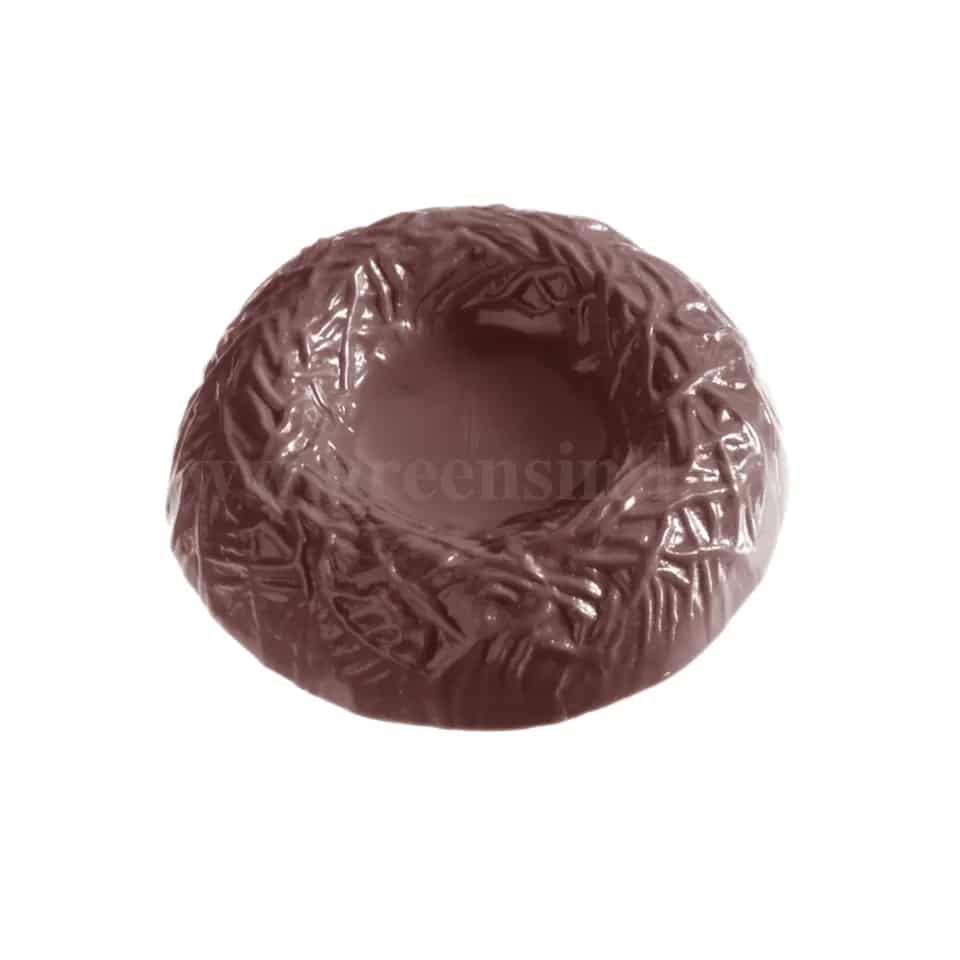 CHOCOLATE WORLD Chocolate Mould Birds Small Nest 60x60xh13mm