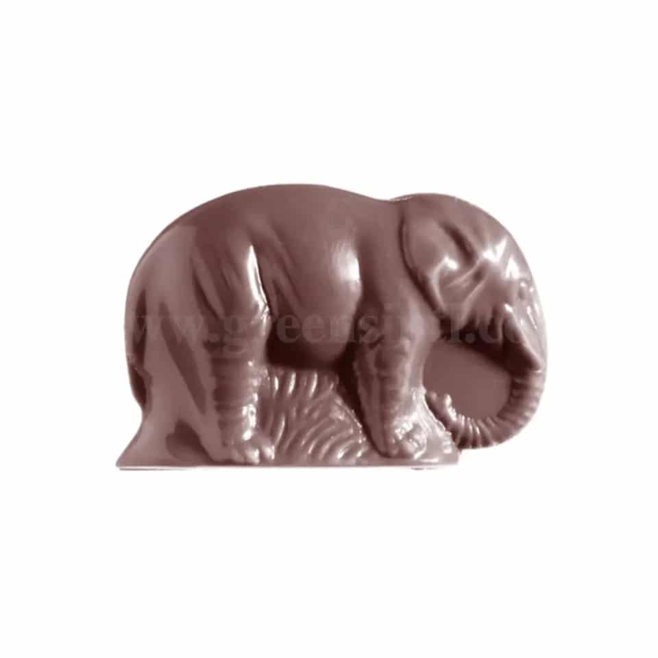CHOCOLATE WORLD Chocolate Mould Elephant 49x32xh8mm