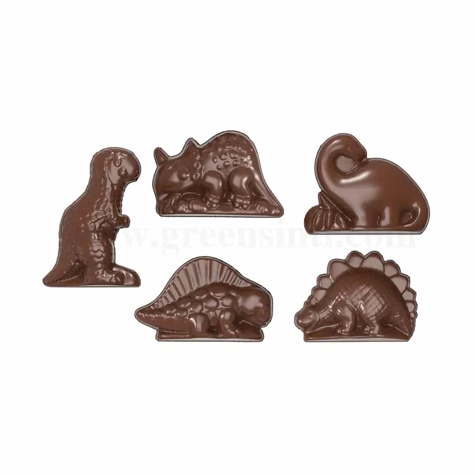 CHOCOLATE WORLD Chocolate Mould Dino 35x35mm