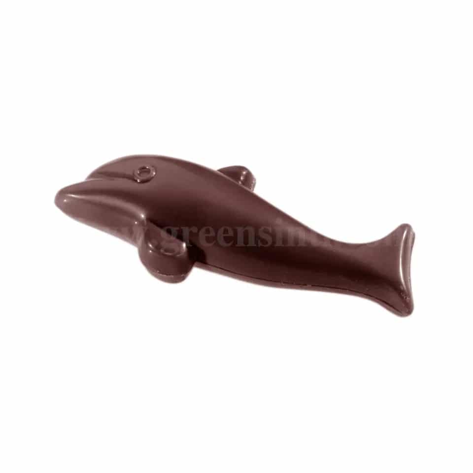 CHOCOLATE WORLD Chocolate Mould Dolphin 73x26xh8mm