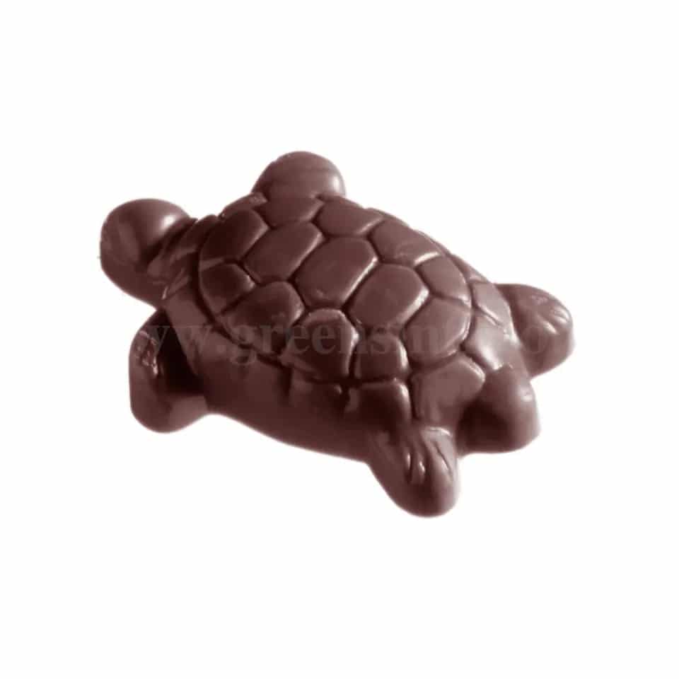 CHOCOLATE WORLD Chocolate Mould Turtle 50x35xh12mm