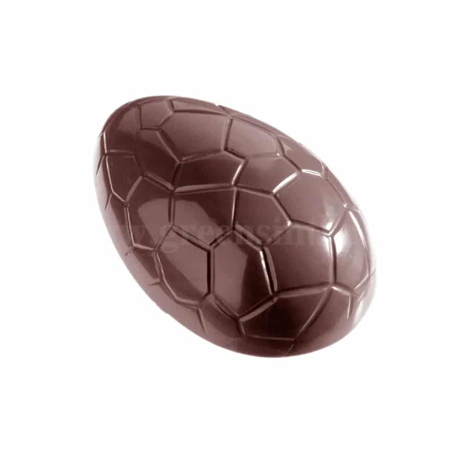 CHOCOLATE WORLD Chocolate Egg Crocodile Mould 57x37xh17mm