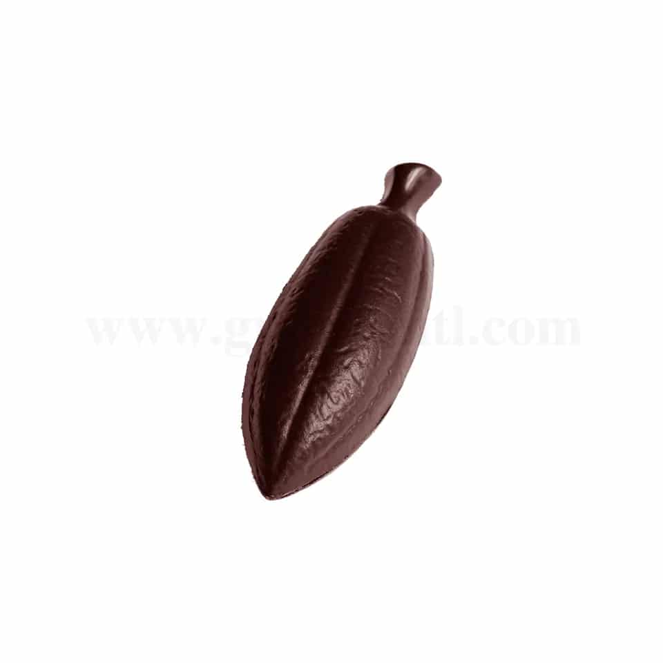 CHOCOLATE WORLD Chocolate Mould Cocoa Bean 58x21xh9mm