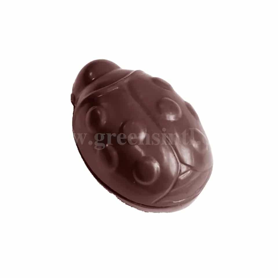 CHOCOLATE WORLD Chocolate Mould Ladybug 38x24xh19mm