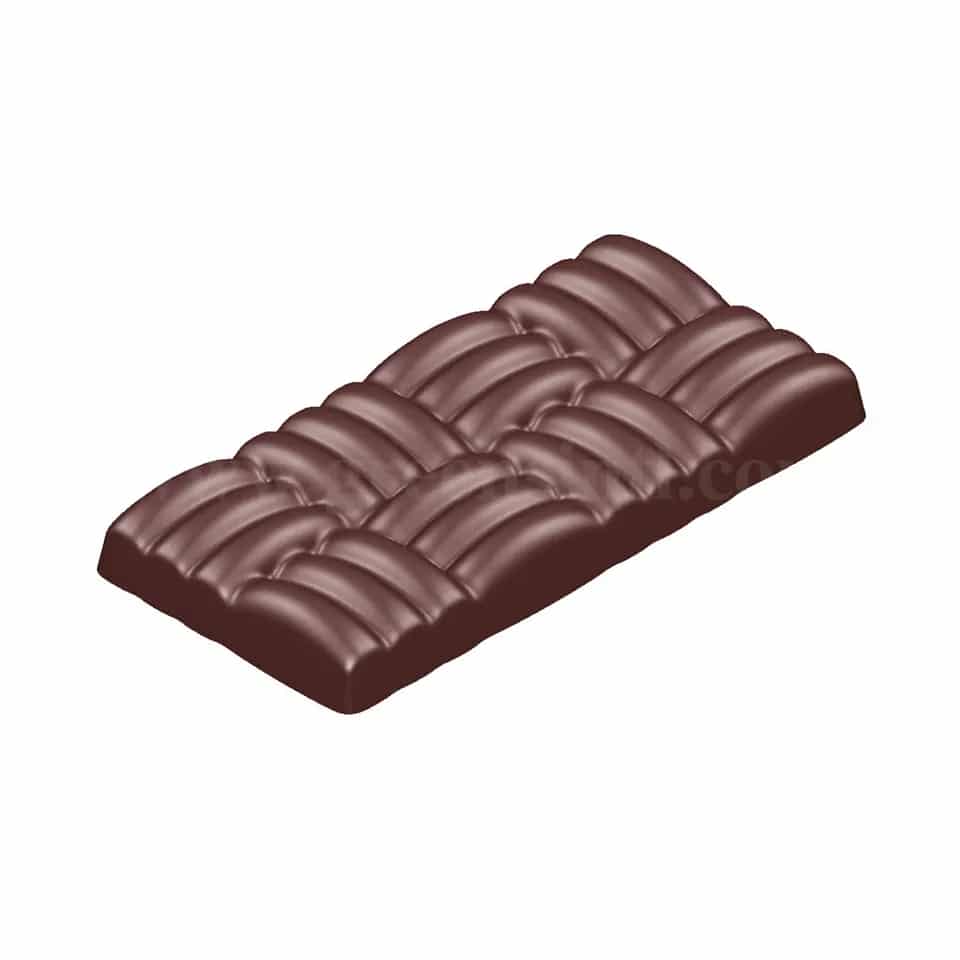 CHOCOLATE WORLD Chocolate Mould Tablet Inflate 116.5x60x12.5mm