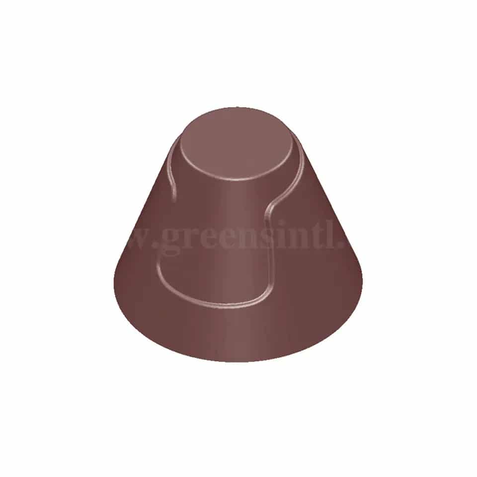 CHOCOLATE WORLD Chocolate Mould Cone With Jacket 29x29x22mm