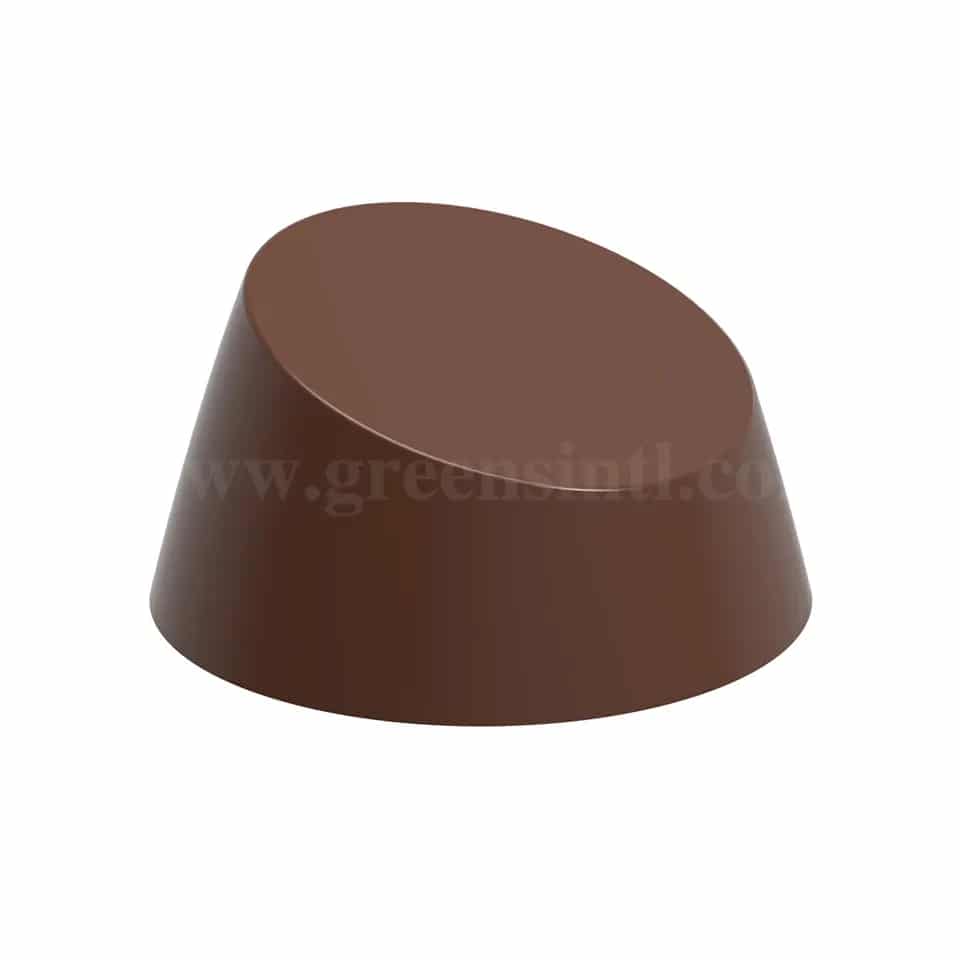 CHOCOLATE WORLD Chocolate Mould Center Piece Trio - Roger Van Damme 29x29x15mm