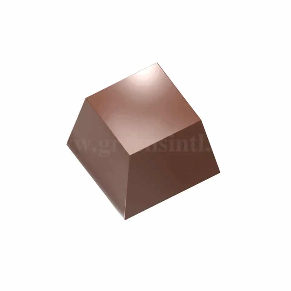 CHOCOLATE WORLD Chocolate Mould Blank Cube 26x26x18.5mm