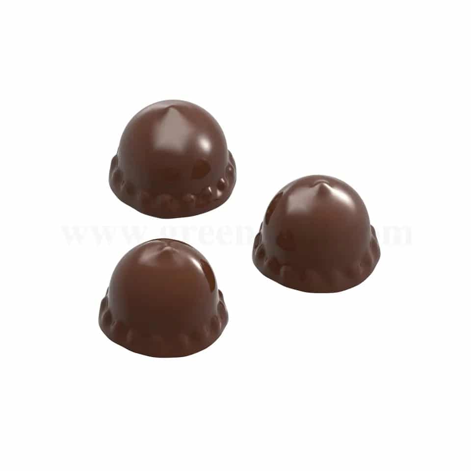 CHOCOLATE WORLD Chocolate Mould Marshmallow 34.5x34.5x24.5mm-3 Fig