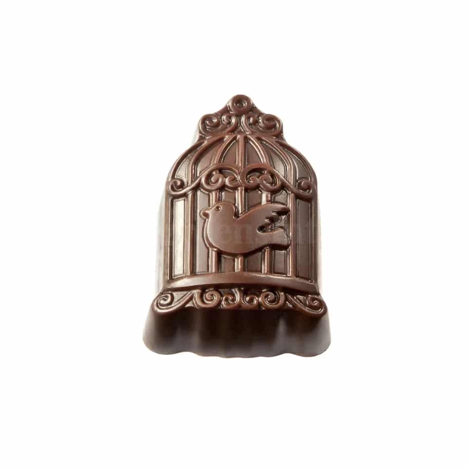 CHOCOLATE WORLD Chocolate Mould Bird's Cage 34.5x26xh18 mm