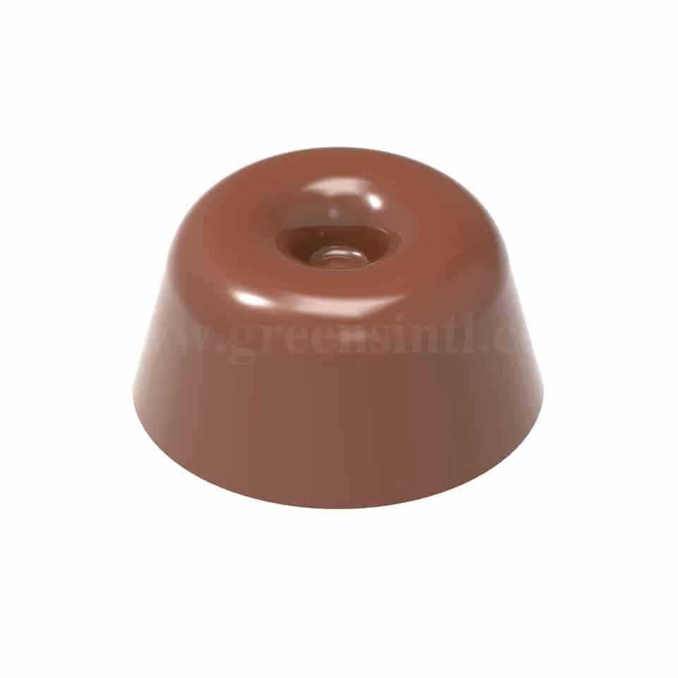 CHOCOLATE WORLD Chocolate Mould The Volcano - Dutch Pastry Team 29x29xh15 mm