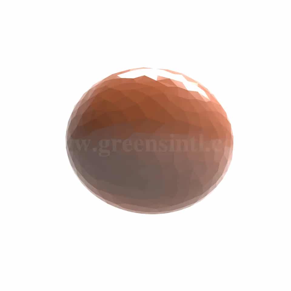 CHOCOLATE WORLD Chocolate Mould Lens Facet 35x35xh8.5 mm