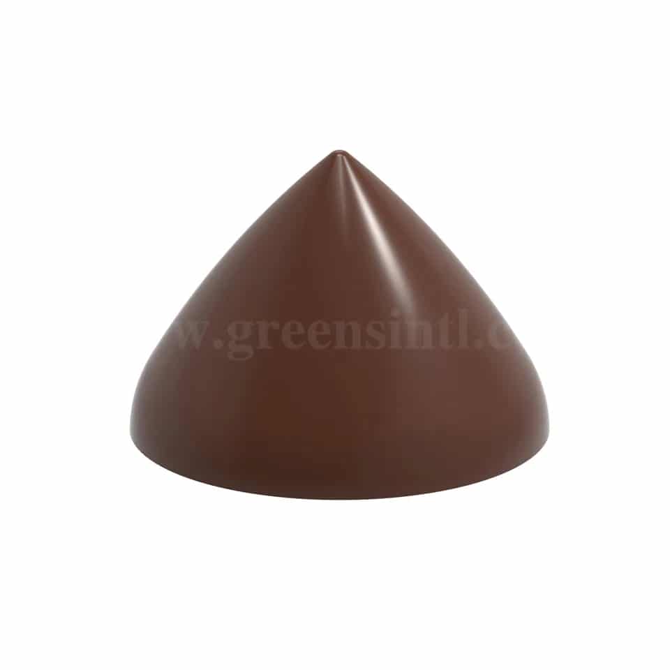 CHOCOLATE WORLD Chocolate Mould Praline Cone - Frank Haasnoot