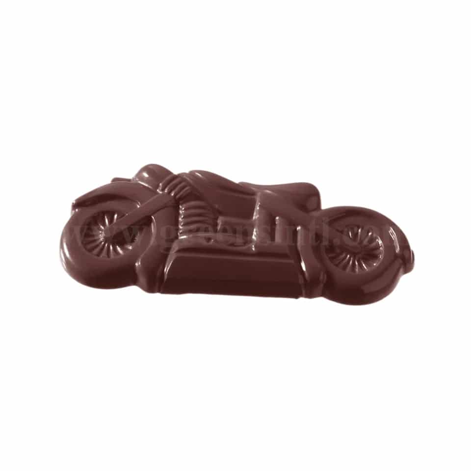 CHOCOLATE WORLD Chocolate Mould Motorbike 117x48xh12 mm