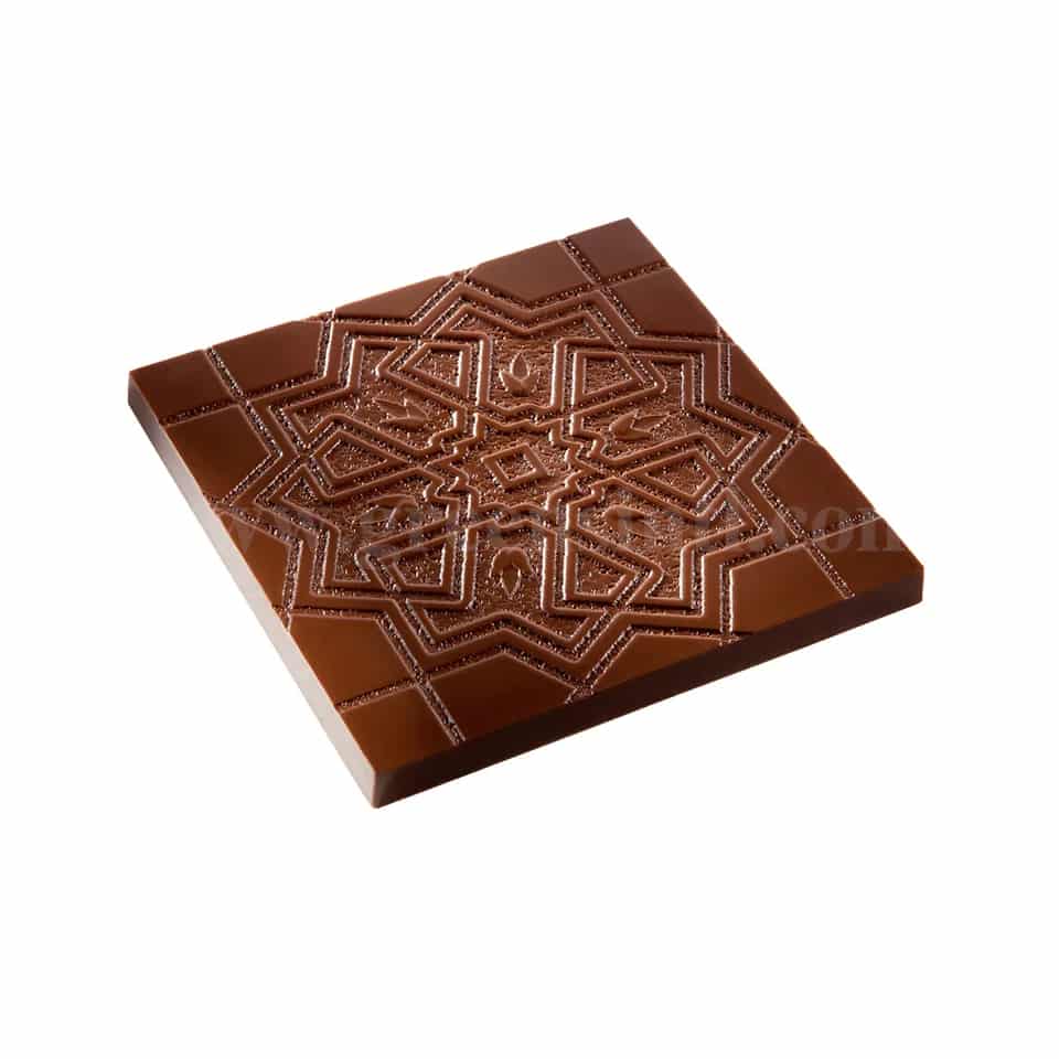 CHOCOLATE WORLD Chocolate Mould Tablet Sherazade 99.5x99.5xh7 mm