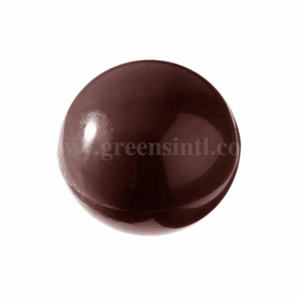 CHOCOLATE WORLD Chocolate Mould Half Sphere 38 x 38 x h 19 mm