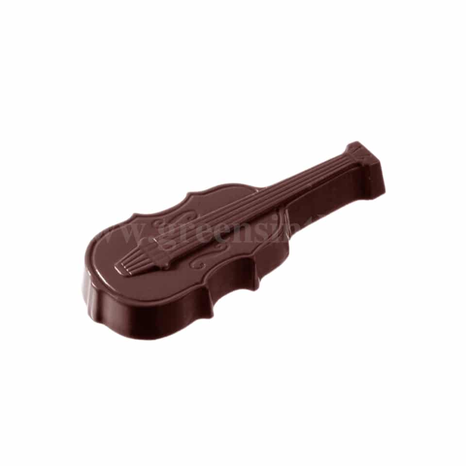 CHOCOLATE WORLD Chocolate Mould Violin 74 x 30 x h 8 mm