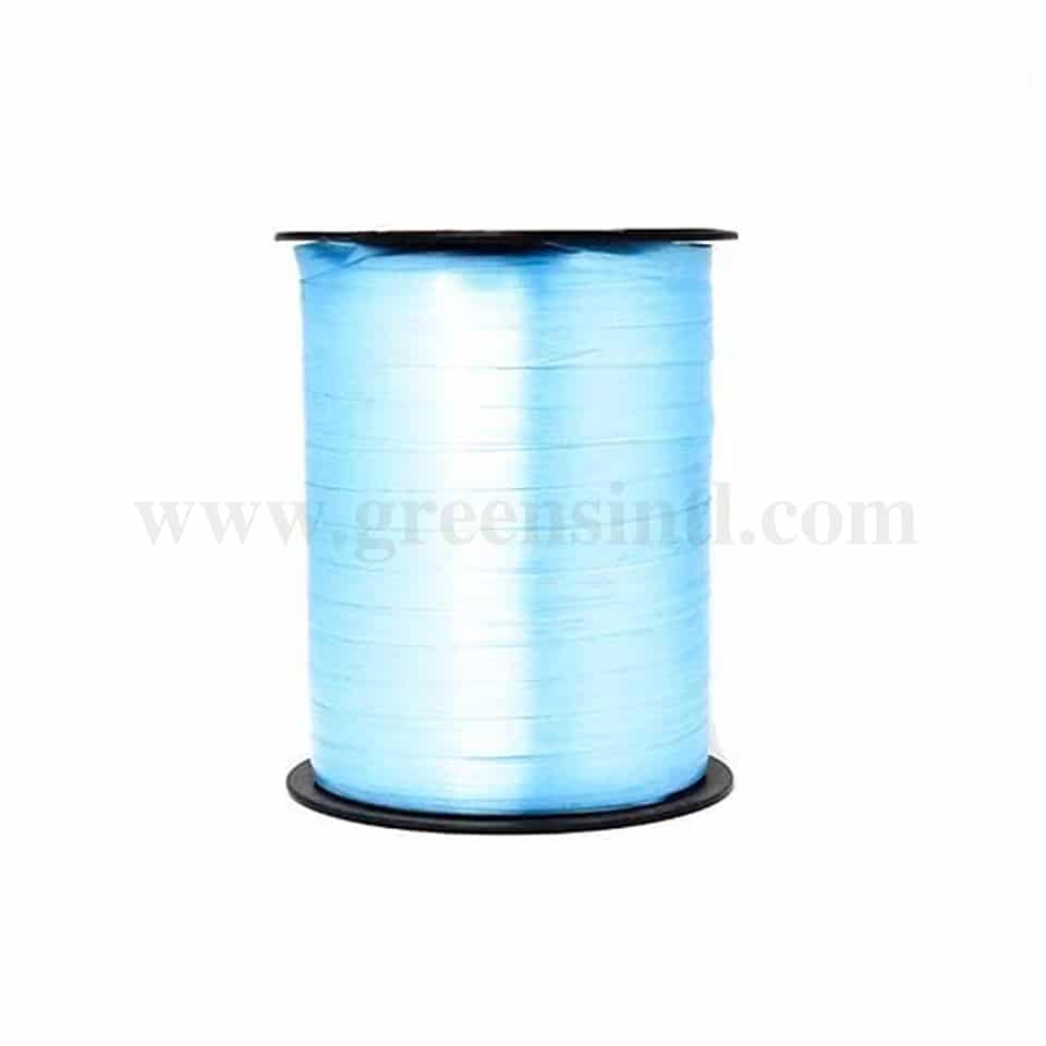 GREENS CHOICE Gift Ribbon Light Blue 500 m x 7 mm