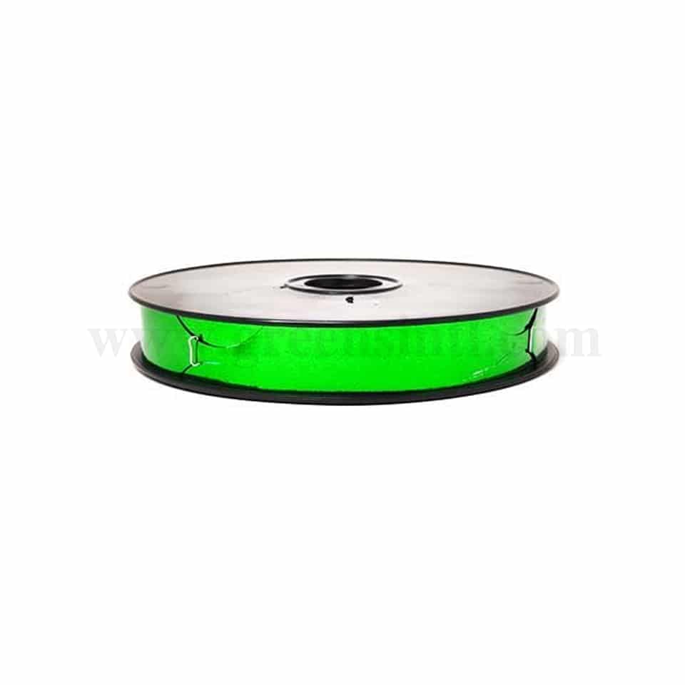 GREENS CHOICE Mirror Ribbon For Flower Green 40 m x 19 mm