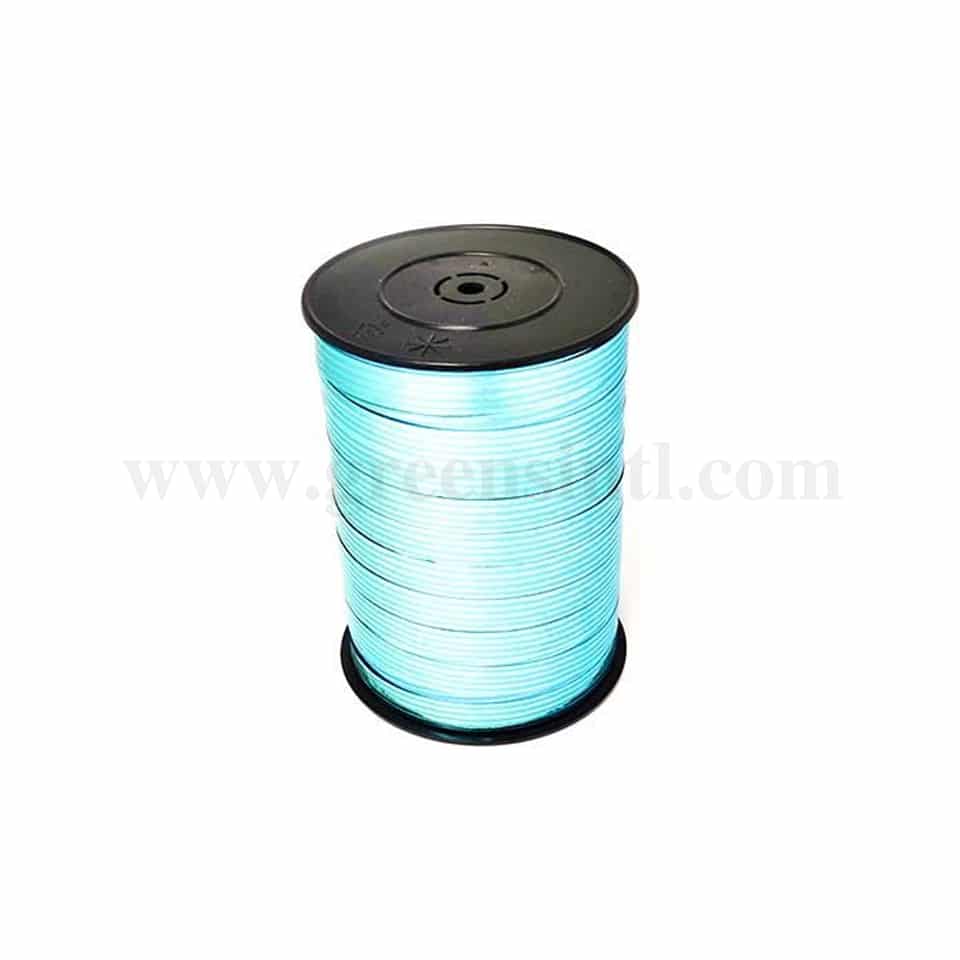 GREENS CHOICE Gift Ribbon Turquoise 228 m x 10 mm