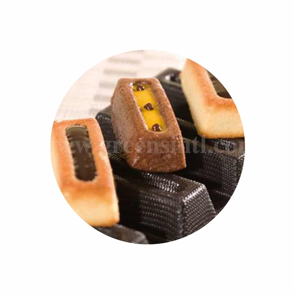 SASA DEMARLE Flexipan Small Bars 100x40mm, 24 indents