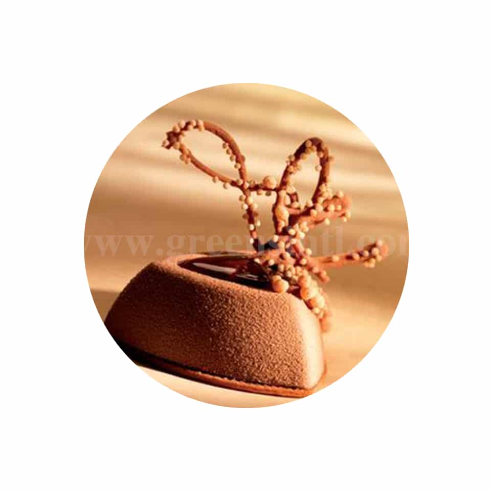 SASA DEMARLE Flexipan Savarin Saphires 70x70mm, 24 indents