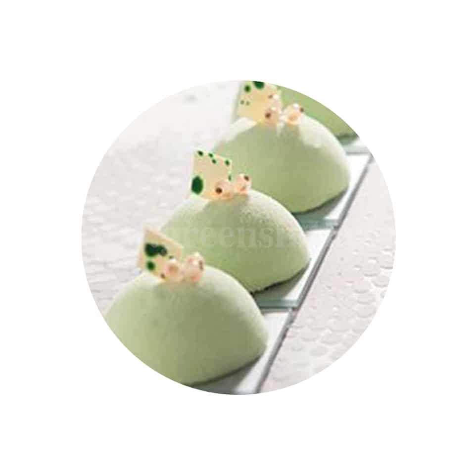 SASA DEMARLE Flexipan Origine Half Spheres 70x40mm -24 Indents