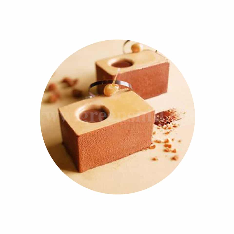 SASA DEMARLE Flexipan Origine Half Shperes 26x16mm, 45 Indents