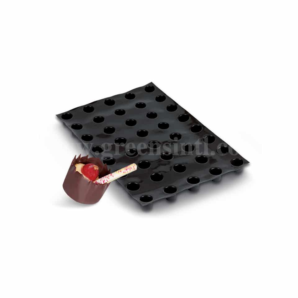 SASA DEMARLE Flexipan Origine Round Petits Four Forms 40x20mm -54 Indents