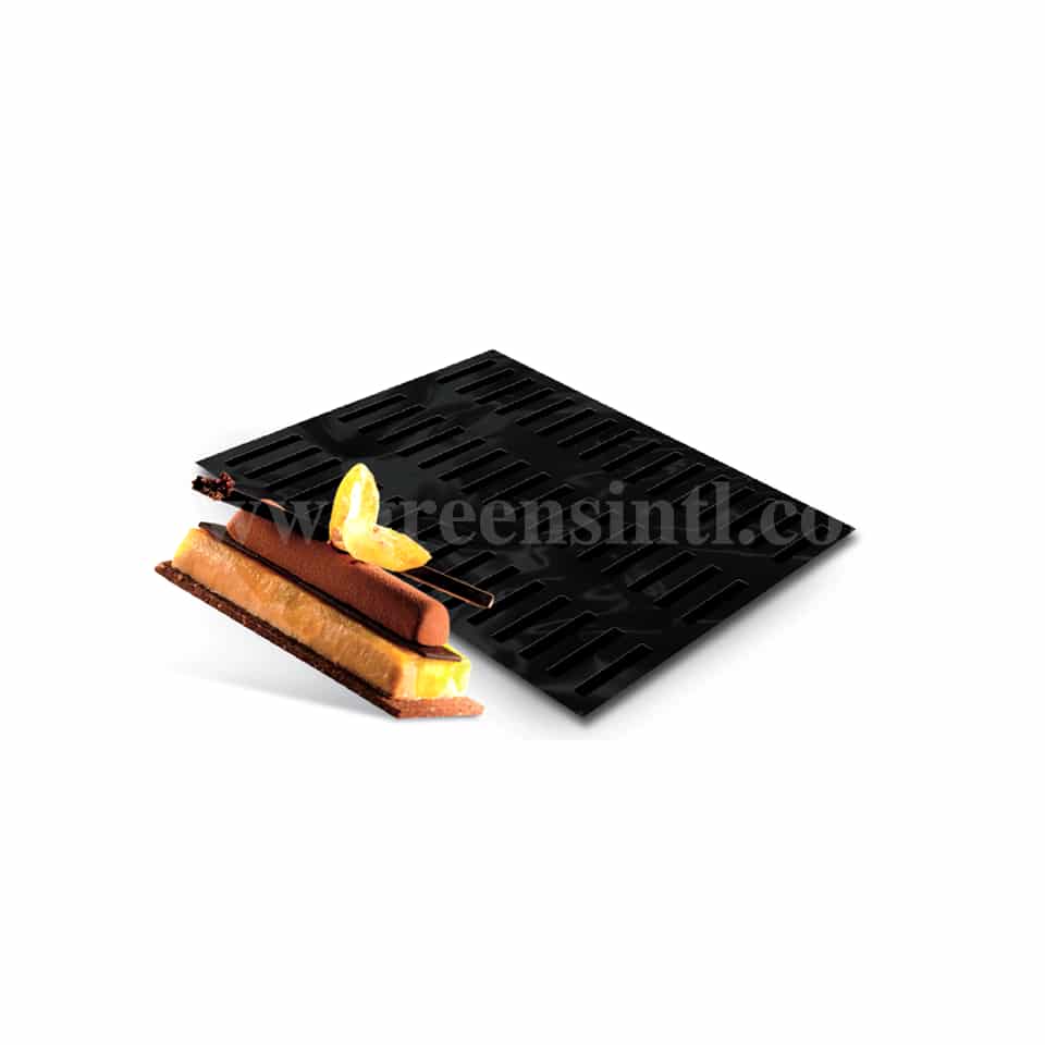 SASA DEMARLE Flexipan Half-Cylinders 85x17mm, 48 indents