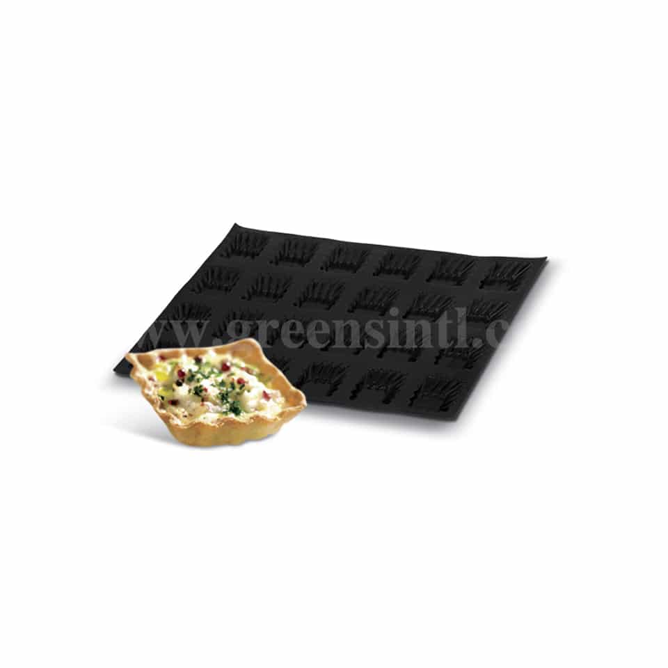 SASA DEMARLE Flexipan Origine Fluted Squares 78x78mm, 24 indents