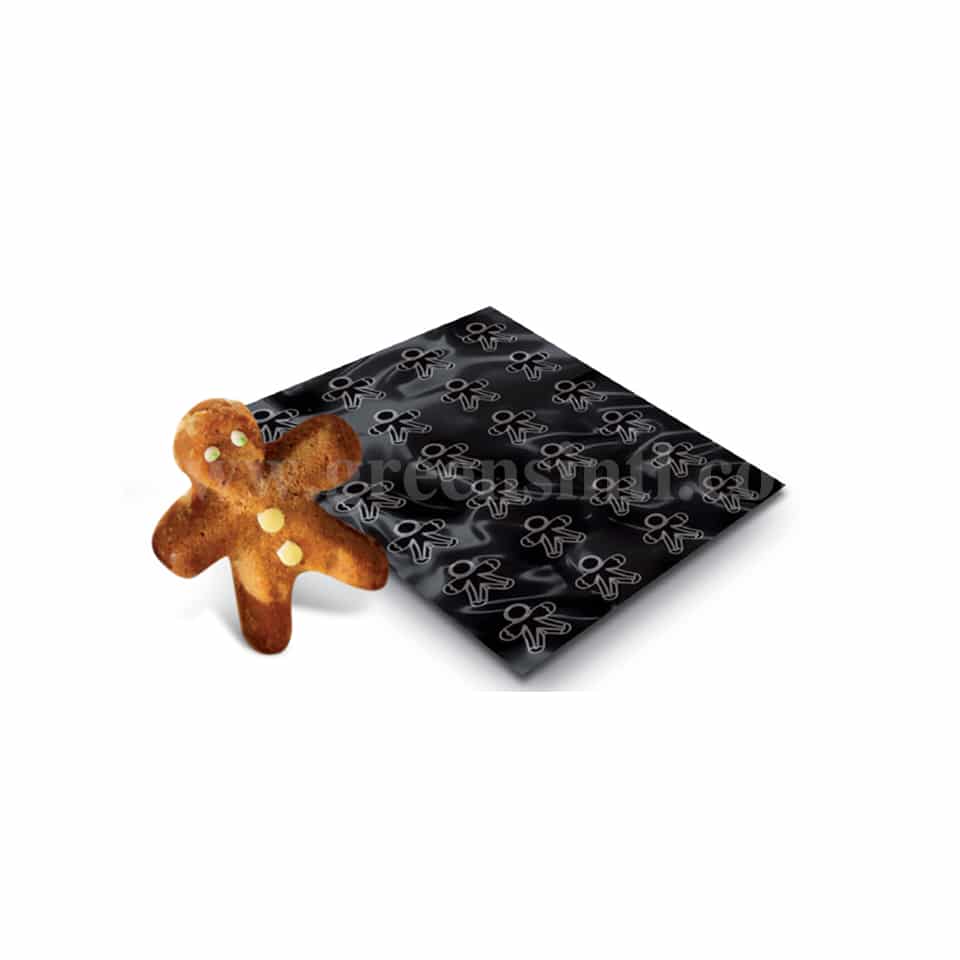 SASA DEMARLE Flexipan Little Man 70x65mm, 12 Indents