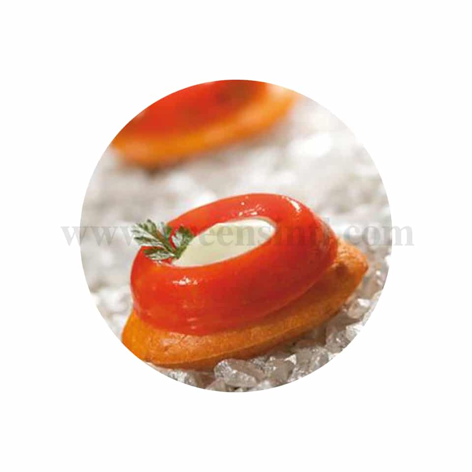 SASA DEMARLE Flexipan Oval Savarins, 40x 30mm, 30 Indents