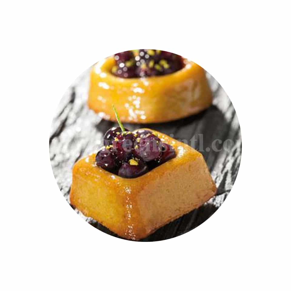 SASA DEMARLE Flexipan Origine Assorted Savarin Shapes 56x22mm -12 Indents