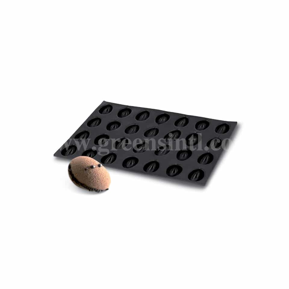 SASA DEMARLE Flexipan Half-Eggs Shapes 55x35mm, 28 Indents